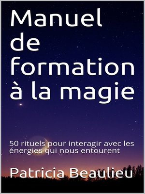 cover image of Manuel de formation à la magie
